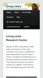 Mobile Screenshot of living-links.org