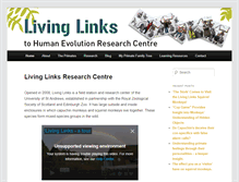 Tablet Screenshot of living-links.org